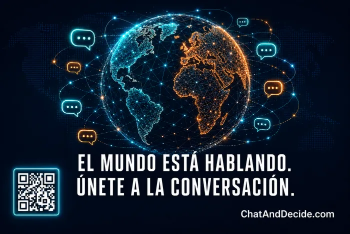 EL MUNDO ESTÁ HABLANDO. ÚNETE A LA CONVERSACIÓN.