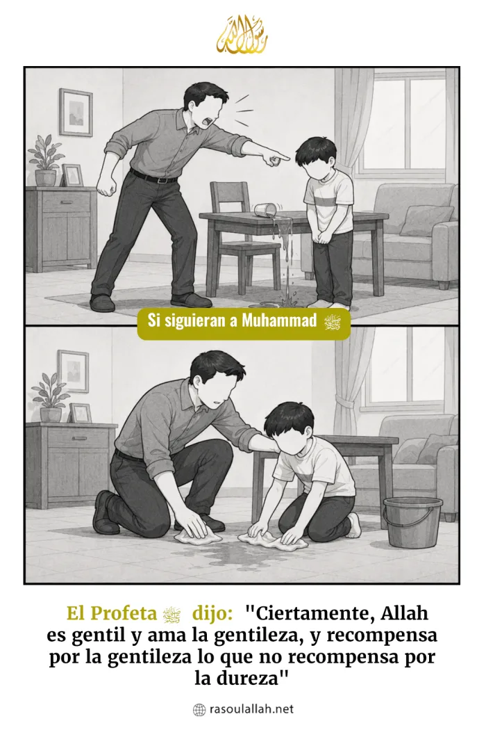 El Niño (Si siguieran a Muhammad ﷺ con un niño)