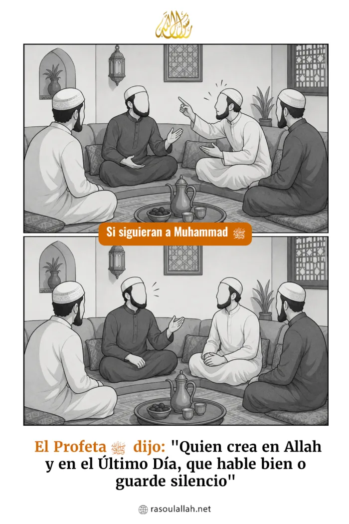 Si Siguieran a Muhammad ﷺ en una reunión