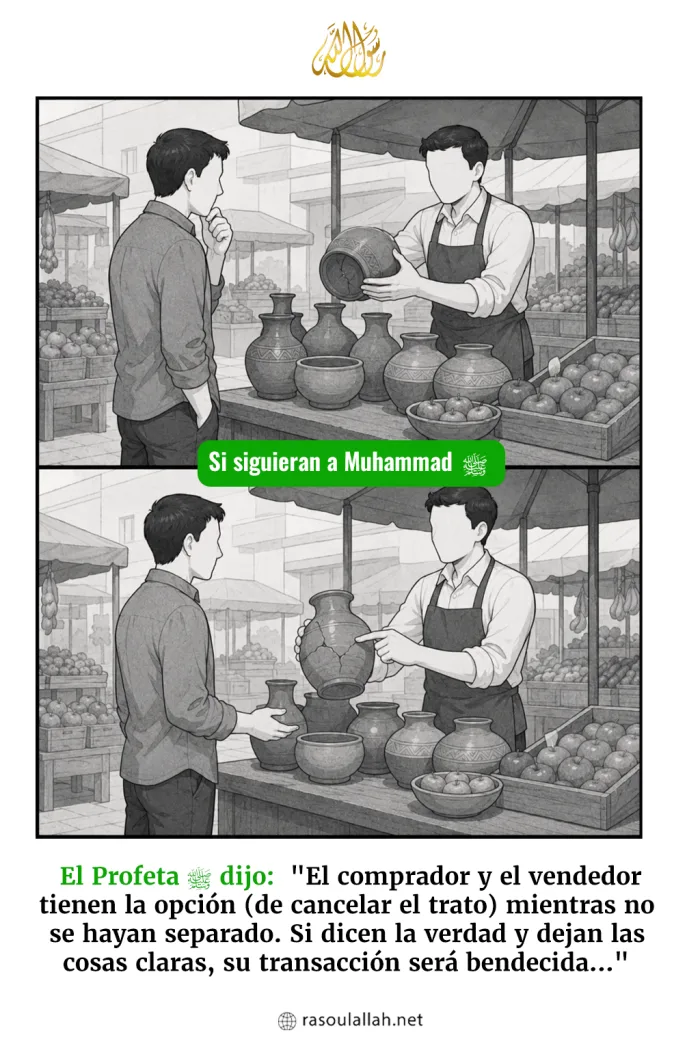 Si Siguieran a Muhammad ﷺ en el mercado